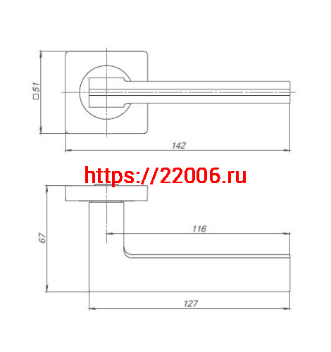 Ручка Punto (Пунто) раздельная K.ZQ51.ROTO (ROTO ZQ) GR-23 графит фото 2 Ручка Punto (Пунто) раздельная K.ZQ51.ROTO (ROTO ZQ) GR-23 графит фото 2