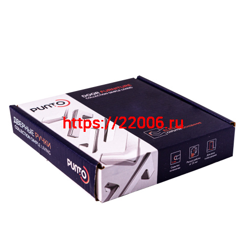 Ручка Punto (Пунто) раздельная K.EL.Q27.GANT SSC-16 сатин.хром фото 3 Ручка Punto (Пунто) раздельная K.EL.Q27.GANT SSC-16 сатин.хром фото 3