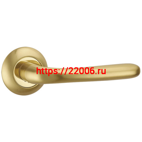 Ручка Punto (Пунто) раздельная SIMFONIA TL SG/GP-4 матовое золото/золото Ручка Punto (Пунто) раздельная SIMFONIA TL SG/GP-4 матовое золото/золото