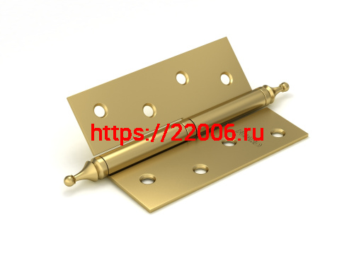 Петля Fuaro (Фуаро) съемная 410-4 100x75x2,5 SB right (мат. золото) правая Петля Fuaro (Фуаро) съемная 410-4 100x75x2,5 SB right (мат. золото) правая