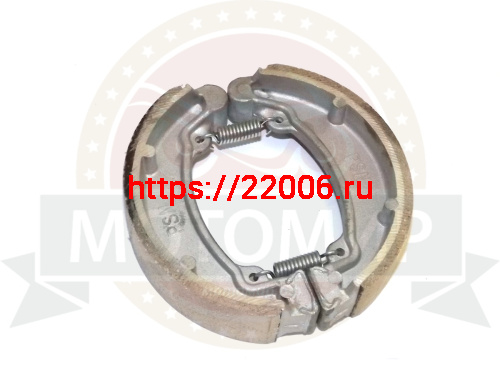 Колодки тормозные барабан. перед. 130х30мм, ТРИЦИКЛ (НАБОР)