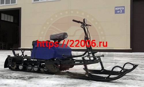 Мотобуксировщик компактный ЛИДЕР-СИГМА-2Е, 8+ л.с, с лыж. модул. с электростартером, TAV2-40 фото 2 Мотобуксировщик компактный ЛИДЕР-СИГМА-2Е, 8+ л.с, с лыж. модул. с электростартером, TAV2-40 фото 2