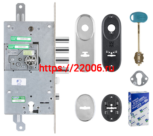 Замок Mottura (Моттура) врезной двухсистемный 54.Y787-D MyKey (правый) (накладки 95.323-95.324 CR), ключ 60 мм фото 2 Замок Mottura (Моттура) врезной двухсистемный 54.Y787-D MyKey (правый) (накладки 95.323-95.324 CR), ключ 60 мм фото 2