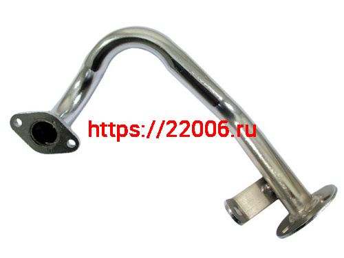 Труба выхлопная Suzuki AD 50 (колено глушителя) Труба выхлопная Suzuki AD 50 (колено глушителя)