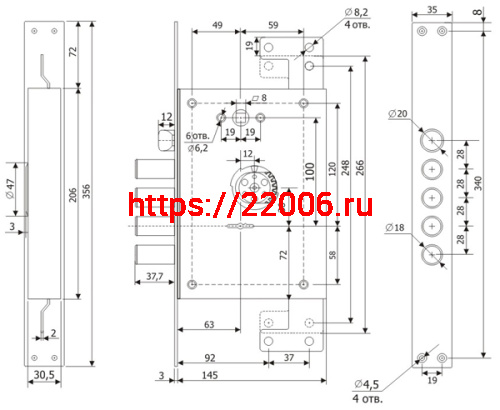 Замок Guardian (Гардиан) врезной сув. с защёлк ЗВ 21.14 Т (прав) со смен.мех-ом, (без накл), дл. кл. 54мм, 5+1/123:451/ фото 2 Замок Guardian (Гардиан) врезной сув. с защёлк ЗВ 21.14 Т (прав) со смен.мех-ом, (без накл), дл. кл. 54мм, 5+1/123:451/ фото 2