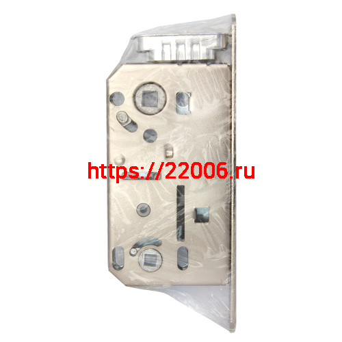 Замок Bonaiti (Бонаити) межкомнатный магнитный под WC B-FORTY N62 с отв. пл. F45 (никель), планка 190 мм фото 2 Замок Bonaiti (Бонаити) межкомнатный магнитный под WC B-FORTY N62 с отв. пл. F45 (никель), планка 190 мм фото 2