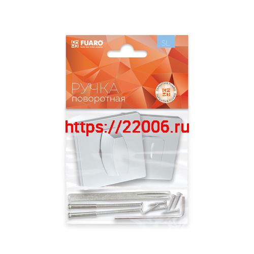 Ручка Fuaro (Фуаро) поворотная BK6.K.SL52 (BK6 SL) BL-24 черный фото 2 Ручка Fuaro (Фуаро) поворотная BK6.K.SL52 (BK6 SL) BL-24 черный фото 2