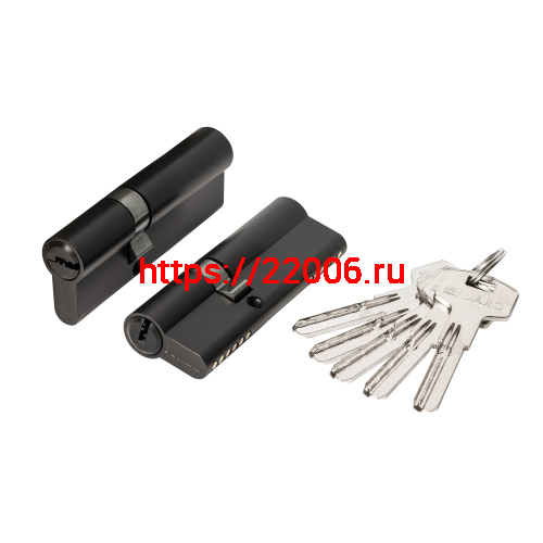 Цилиндровый Fuaro (Фуаро) механизм (200 ZA/80) 2000ZAKey80(30+10+40) BL черный 5Key Цилиндровый Fuaro (Фуаро) механизм (200 ZA/80) 2000ZAKey80(30+10+40) BL черный 5Key