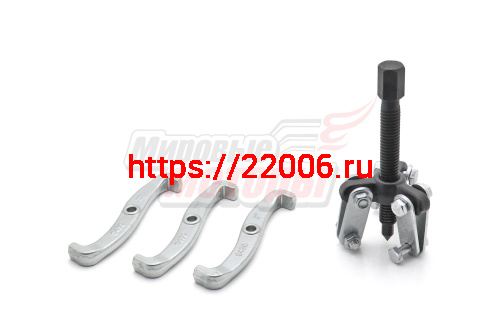 Съемник подшипников 3-х лапый 75мм шарнирный 15-80мм АвтоДело 41723-AD Съемник подшипников 3-х лапый 75мм шарнирный 15-80мм АвтоДело 41723-AD