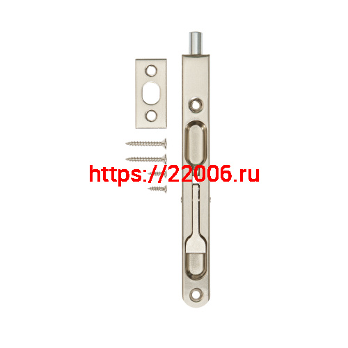 Торцевой Ajax (Аякс) упор RIGEL-FB 140/R SN мат.никель фото 4