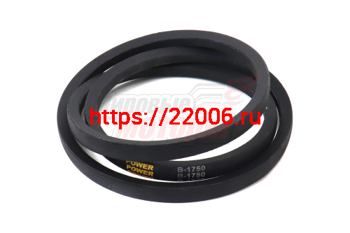 Ремень B(Б)-1750 приводной, клиновый МБ-8D