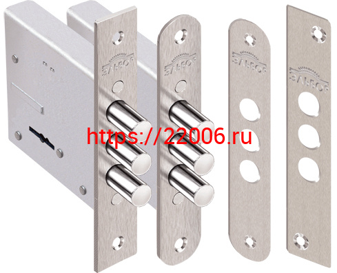 Замок Elbor (Эльбор) врезной Кремень 1.04.04.К никель, сува., 3 риг., зап. планка, лиц. планка закругл. Замок Elbor (Эльбор) врезной Кремень 1.04.04.К никель, сува., 3 риг., зап. планка, лиц. планка закругл.