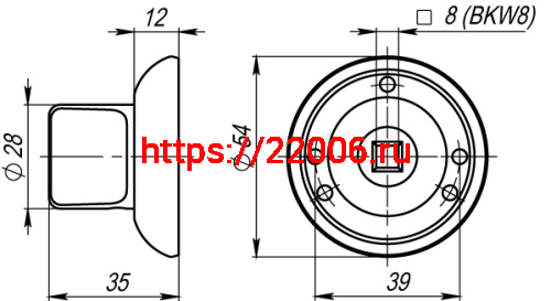 Ручка Armadillo (Армадилло) поворотная BKW8.R.LD54 (BKW8) SN/CP-3 матовый никель/хром фото 3 Ручка Armadillo (Армадилло) поворотная BKW8.R.LD54 (BKW8) SN/CP-3 матовый никель/хром фото 3