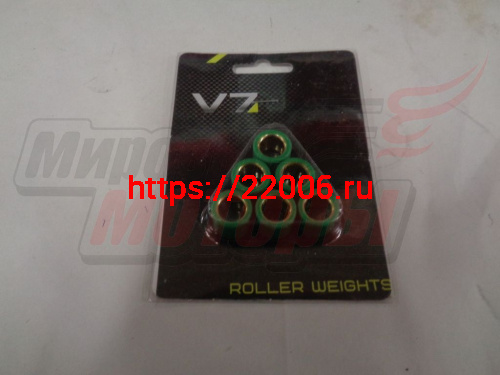 Ролики вариатора 16х13 6 гр. 139QMB (GY6-50) (КОМПЛ.=6шт.)