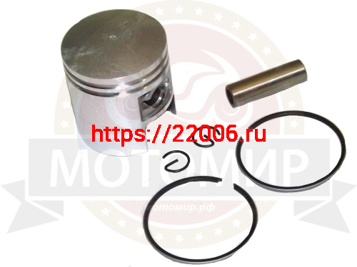 Поршень 41,00 мм 2 такт.скутер AD50, Sepia (кольца, палец d10мм, стопор. кольца) STD