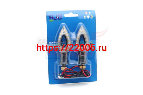 Боковой фонарь светодиодный, треугольный, контурный (ПАРА.) Боковой фонарь светодиодный, треугольный, контурный (ПАРА.)