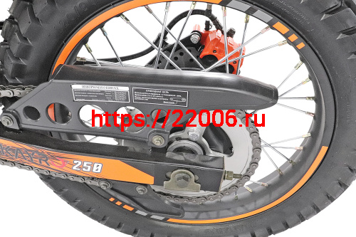 Мотоцикл KAYRO ENDURO 250cc "NOMAD" (ZS172FMM-3A, торм.пер/зад.диск, универс. покрышки пер. 90/100-21, зад 120/90-18)ПТС МОРСКАЯ ВОЛНА фото 5