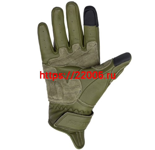 Перчатки SCOYCO (оригинал) MC-154, кожанные хаки, р-р 2XL фото 2