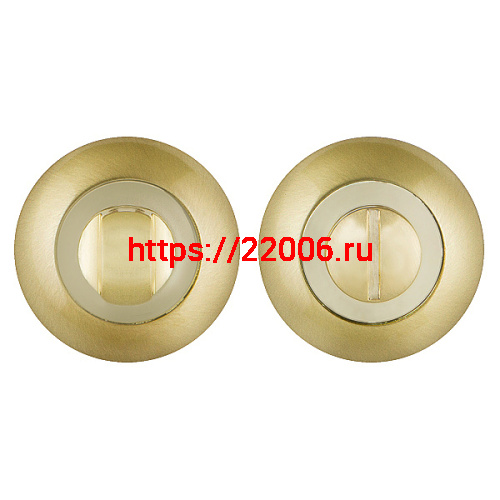 Ручка Punto (Пунто) поворотная BK6.R.TL54 (BK6 TL) SG/GP-4 матовое золото/золото