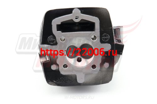 Головка цилиндра в сборе 165FMM,166FMM (CB250) D65,5 (d=27/31,5) (клапаны, пружины) фото 4