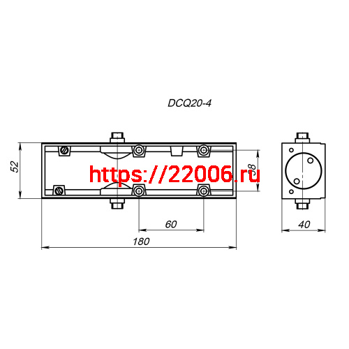 Доводчик Fuaro (Фуаро) дверной DCQ20-4 (40-80 кг) AL w/o arm до 80 кг (алюминий) без тяг в комплекте фото 2 Доводчик Fuaro (Фуаро) дверной DCQ20-4 (40-80 кг) AL w/o arm до 80 кг (алюминий) без тяг в комплекте фото 2