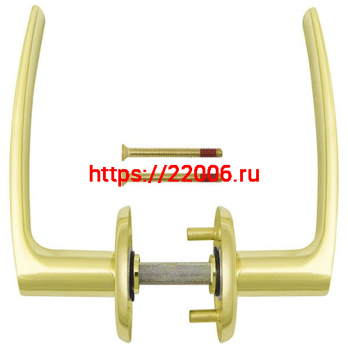 Ручка Fuaro (Фуаро) раздельная R.FIN50.H-0661/HD (H-0661) /подвес GP золото фото 2