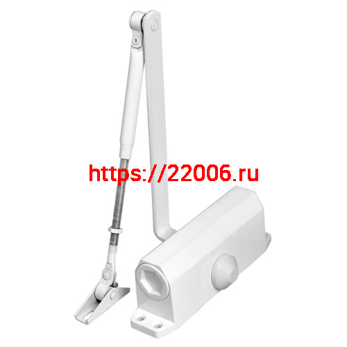 Доводчик Punto (Пунто) дверной SDC2020 WH 25-45 кг (белый)