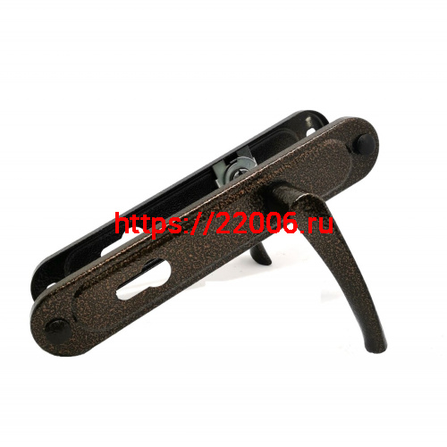 Ручка дверная Absolyute (Абсолют) на планке РФ1-85/07А (медь антик) Ручка дверная Absolyute (Абсолют) на планке РФ1-85/07А (медь антик)