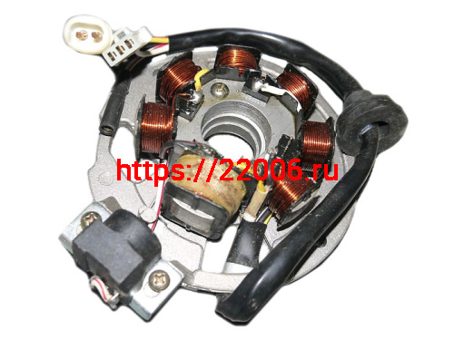 Статор генератора Yamaha 7 катушек Статор генератора Yamaha 7 катушек