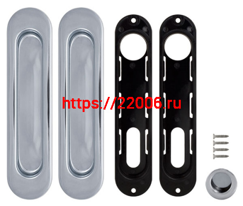 Ручка Armadillo (Армадилло) для раздвижных дверей SH.LD152.010 (SH010) СP-8 хром фото 2