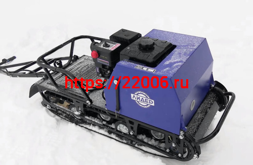 Мотобуксировщик компактный ЛИДЕР-ДЕЛЬТА-R, 8,0 л.с. (без лыжного модуля, 2 тележка), пр-во Ижтехмаш фото 2