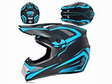 Мотошлем VIRTUE MD-905 Кросс черно-синий матовый (S)