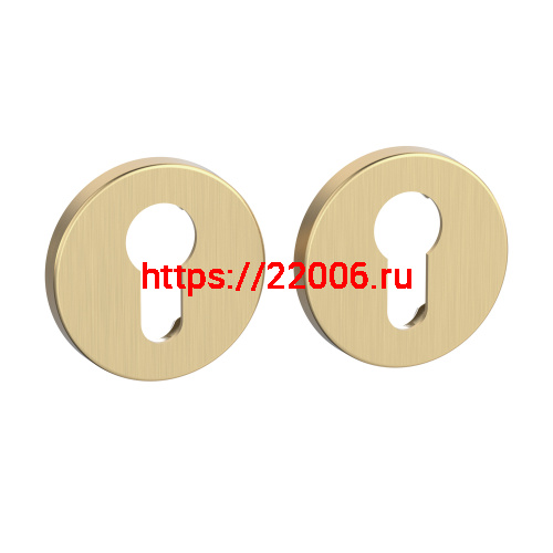 Накладка Punto (Пунто) под цилиндр ET.R.EST.R52 SSG-39 сатинированное золото Накладка Punto (Пунто) под цилиндр ET.R.EST.R52 SSG-39 сатинированное золото