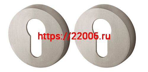 Накладка Armadillo (Армадилло) под цилиндр ET.R.URB52 (ET URB) SN-3 матовый никель/хром Накладка Armadillo (Армадилло) под цилиндр ET.R.URB52 (ET URB) SN-3 матовый никель/хром