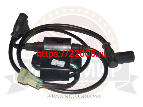 Катушка зажигания Тайга-DUCATI старого образца, с проводом и свечным колпачком, 4323855520