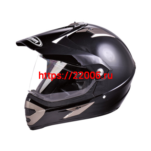 Мотошлем YM-911 черный (ХS) Мотошлем YM-911 черный (ХS)