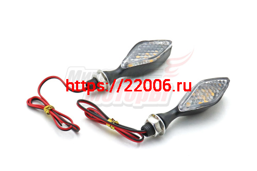 Боковой фонарь светодиодный WKT-TL-31 чёрные (ПАРА)