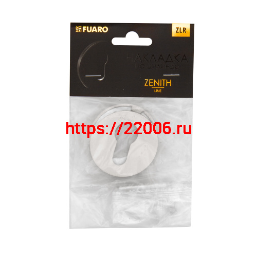 Накладка Fuaro (Фуаро) на цилиндр ET.R.ZLR52 SSC-16 сатинированный хром фото 2 Накладка Fuaro (Фуаро) на цилиндр ET.R.ZLR52 SSC-16 сатинированный хром фото 2