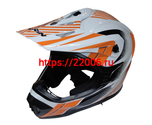 Шлем кроссовый KIRIN QL-128S, черный, красный, черн-крас, чер-желт, размер L Шлем кроссовый KIRIN QL-128S, черный, красный, черн-крас, чер-желт, размер L