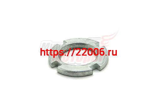 Гайка стержня передней вилки Минск (3.1122-30008) (ЗАВОД, г.Минск) Гайка стержня передней вилки Минск (3.1122-30008) (ЗАВОД, г.Минск)