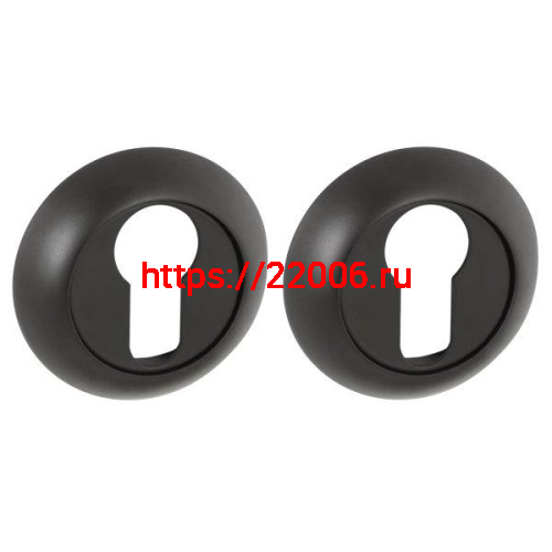 Накладка Punto (Пунто) под цилиндр ET.R.ZR54 (ET ZR) BL-24 черный Накладка Punto (Пунто) под цилиндр ET.R.ZR54 (ET ZR) BL-24 черный