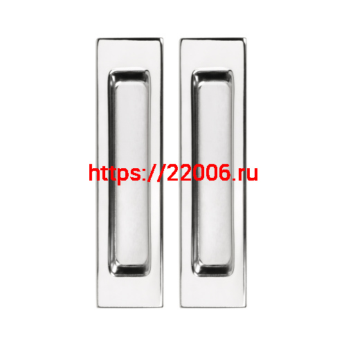 Ручка Punto (Пунто) для раздвижных дверей SH.SLQ152.010 (Soft LINE SLQ-010) CP хром Ручка Punto (Пунто) для раздвижных дверей SH.SLQ152.010 (Soft LINE SLQ-010) CP хром