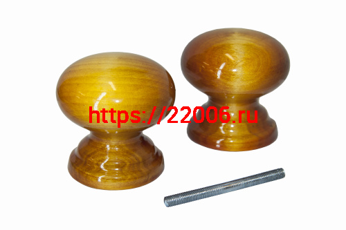 Ручка-кнопка veles (ВЕЛЕС) Лиственница Ручка-кнопка veles (ВЕЛЕС) Лиственница