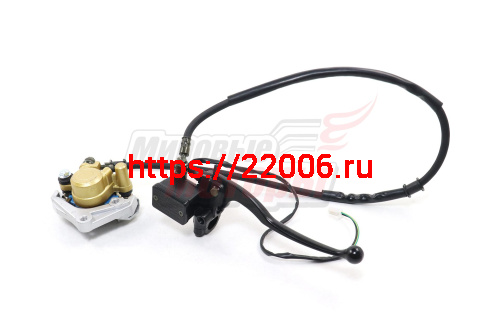 Гидравлика передняя в сборе YBR125 (для 3-х лучевых ободов)