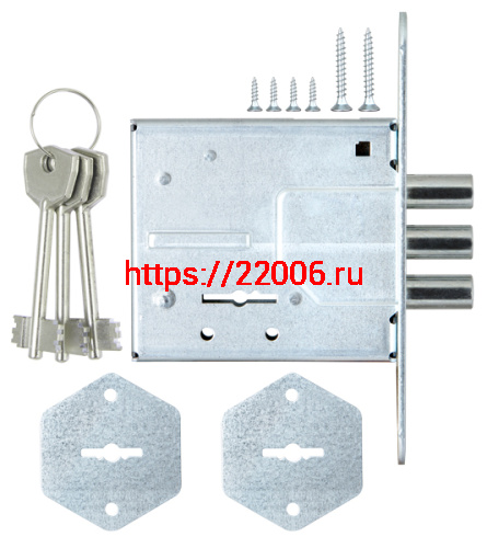 Замок Sam (Сам) врезной сувальдный ЗВ8-4С/1 (без отв. планки), 3 кл. /76601/ фото 4 Замок Sam (Сам) врезной сувальдный ЗВ8-4С/1 (без отв. планки), 3 кл. /76601/ фото 4