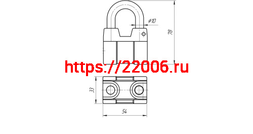 Замок Zenit (Зенит) навесной ВС4А фото 2 Замок Zenit (Зенит) навесной ВС4А фото 2