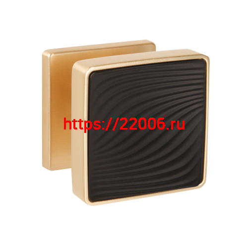 Ручка Punto (Пунто) раздельная K.EST.Q52.GIPNOZ SSG/BL-39 сатинированное золото/черный Ручка Punto (Пунто) раздельная K.EST.Q52.GIPNOZ SSG/BL-39 сатинированное золото/черный