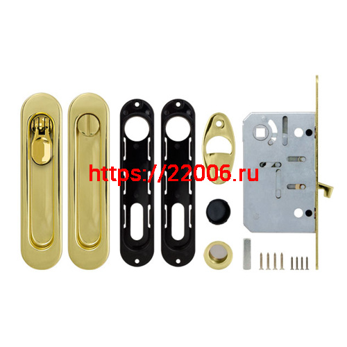Набор Armadillo (Армадилло) для раздвижных дверей SH.LD152.KIT011-BK (SH011-BK) GP-2 золото фото 2 Набор Armadillo (Армадилло) для раздвижных дверей SH.LD152.KIT011-BK (SH011-BK) GP-2 золото фото 2