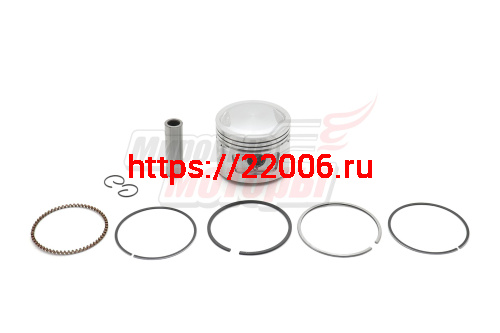 Поршень 162FMJ (150сс) в сборе 62 мм, h 53мм, палец 15*50мм (CG150)