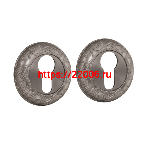 Накладка Fuaro (Фуаро) под цилиндр ET.R.SM58 (ET SM) AS-3 античное серебро Накладка Fuaro (Фуаро) под цилиндр ET.R.SM58 (ET SM) AS-3 античное серебро